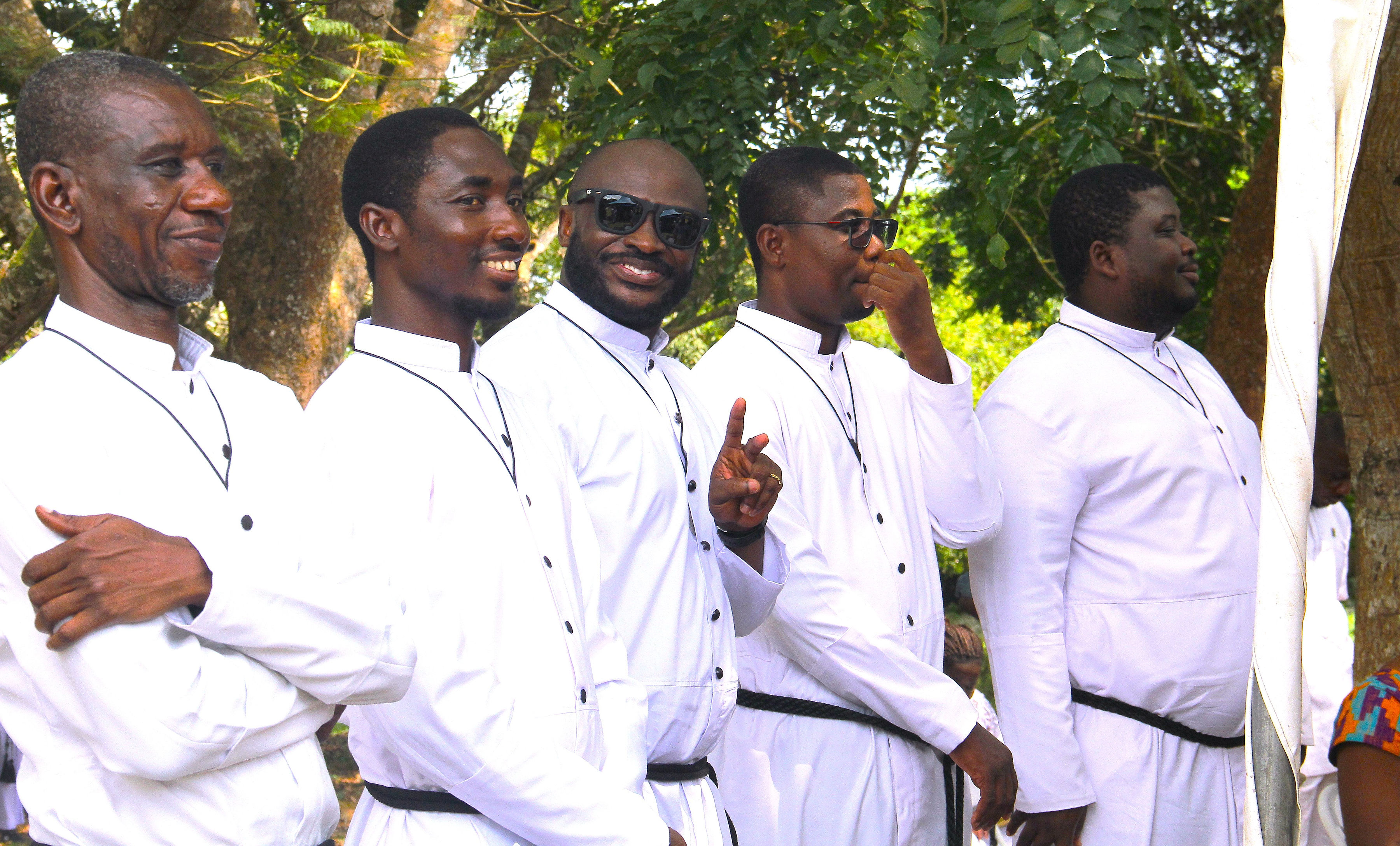 Brothers of Holy Cross gathered in community